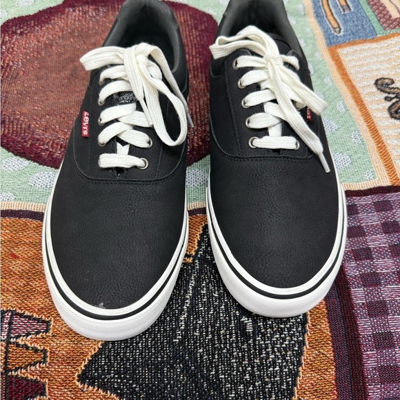 Levi's Other - Levi's Men's Black Sneakers with White Accents